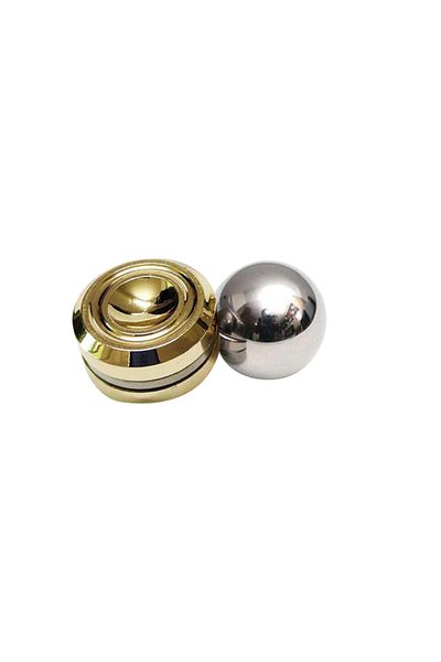 Choice 1 Pcs Metal magnetic gyroscope simple magic children's puzzle toy fingertip toy decompression fidget