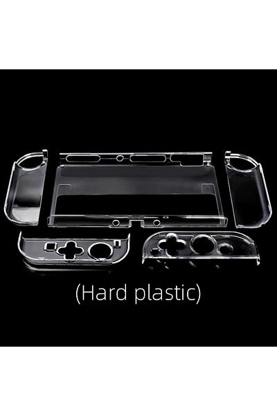 Choice Hard Clear case DATA FROG Carrying Case Compatible-Nintendo Switch OLED Protective Case Storage Bag