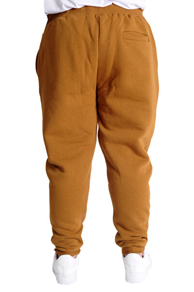 ModeXL Ανδρικό φούτερ Mode XL Plus Size 3 νήματα 20583 Camel