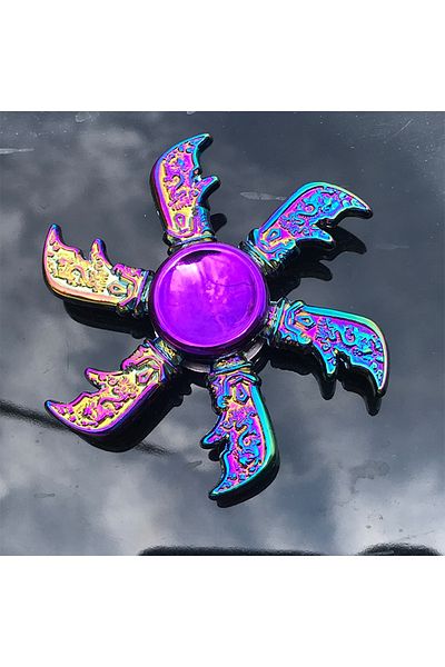 Choice 61 New Metal Rainbow Fidget Spinner Gradient Color R188 Mute Bearing EDC Hand Spinner Fingertip Gyro