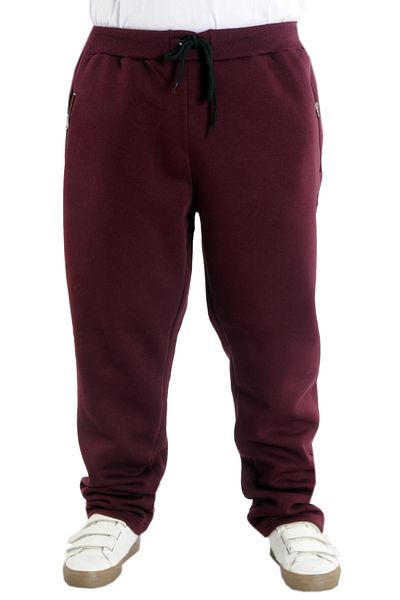ModeXL Mode Xl Φούτερ μεγάλου μεγέθους με φερμουάρ ίσιο πόδι 22507 Plum