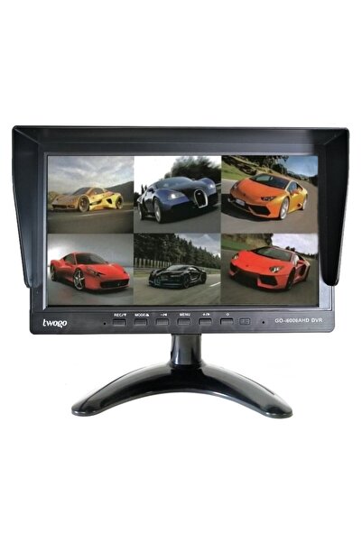 GO-İ6006 Hybrid DVR 6 Kanal 10 Inç Monitör Dvr Hybrid 6 Kamera Girişli (6 Kamera Dahil)