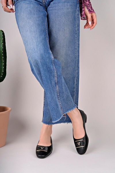 Aymood Balerina cu cataramă, cu talpă ușoară, confortabilă, pantofi casual