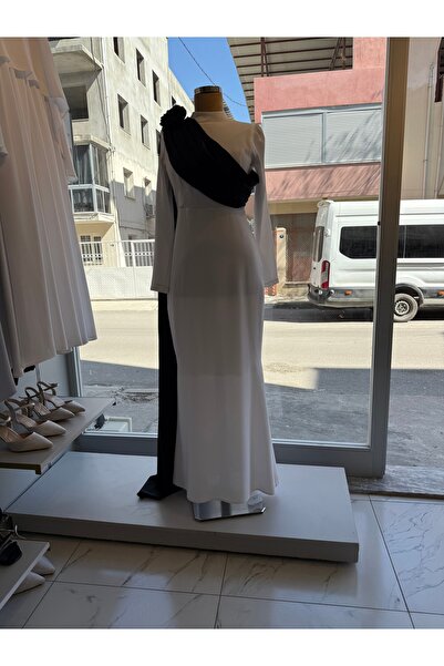 MERETTO By Akıl Katarina palerinli omuz gül abiye