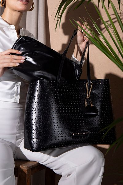 Sisley Women's Shoulder Bag - Black - Sly169