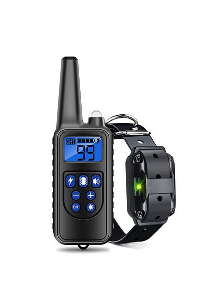 Choice Eu Plug For 1 Dog Blue [new Edition] Dog Shock Collar With Remote -dog Training Collar For Large Med