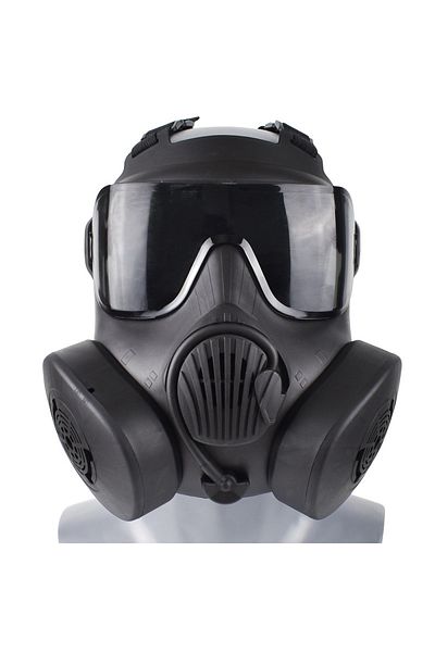 Choice Black-Black Lens Protective Tactical Respirator Mask Full Face Gas Mask for Airsoft Shooting Hunting