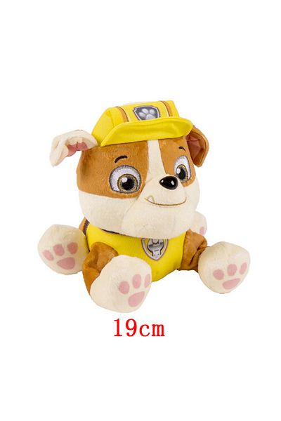Choice Rubble Paw Patrol Plush Toy Action Figure Ryder Marshal Zuma Everest Cartoon Model Two postures Plus