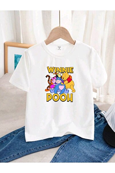 FAVORİST Tricou alb pentru copii Diverse Mixte MIX Imprimate Tricouri din bum...