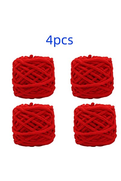 Choice 11-4 قطع 100 جرام/كرة من خيوط الحياكة المصنوعة من الشنيل، خط شريط الثل...