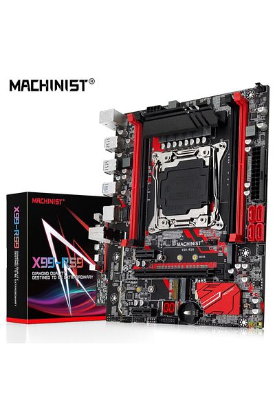 Choice لوحات أم Machinist Rs9 X99 تدعم اللوحة الأم Xeon E5 V3 V4 Lga 2011-3 معالج وحدة المعالجة المركزية DDR4 RAM F