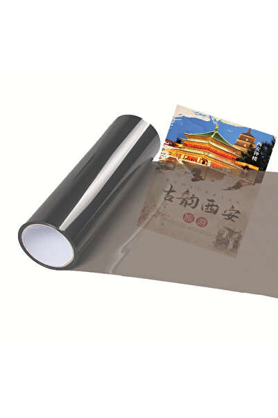 Choice 30 × 200 سم ضوء أسود لامع شفاف دخاني أسود فاتح فيلم بولي كلوريد الفيني...