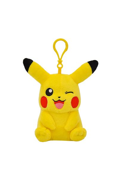 Choice 02 Anime Pokemon Plush Key Chain Toys Charmander Bulbasaur Squirtle Pikachu Plush Stuffed Animal Toy