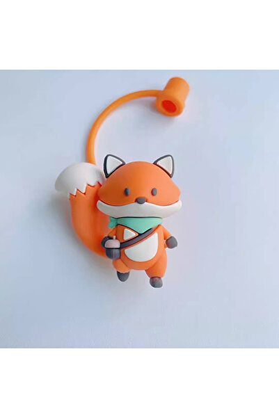 Choice 09 1 قطعة من أغطية القش السيليكونية اللطيفة على شكل دب كرتوني وسدادة غ...