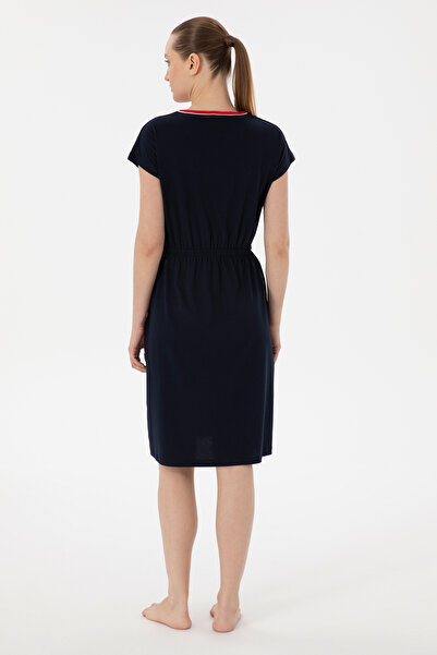 U.S. Polo Assn. Kadın Lacivert Gecelik 50312788-VR033