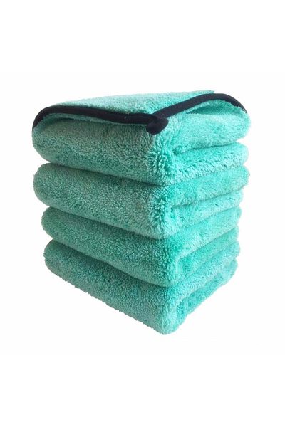 Choice 50x70cm Coral Velvet Towel 80/20 Polyester Brocade Microfiber Long Hair Self-weight Water Collection