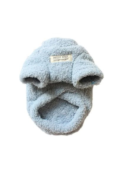 Choice S Blue Winter Warm Dog Sweater For Small Dogs Plush Dog Clothes Soft Puppy Coat Jacket Chihuahua Ted