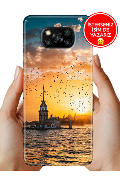 POCO X3 NFC - X3 Pro Kılıf Lüks Desenli Silikon Cover Case Gezegen