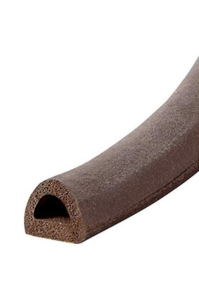 RANDALL EPDM D-Profile Self-Stick Rubber Foam Weatherseal