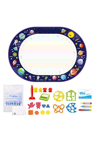 Choice سجادة رسم مائية سحرية مقاس 100x70 سم 100x80 سم مع أقلام سحرية قابلة لإ...