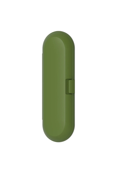 Choice حافظة فرشاة الأسنان الكهربائية العالمية باللون الأخضر الأفوكادو، صندوق تخزين فرشاة الأسنان منظم محمول للسفر