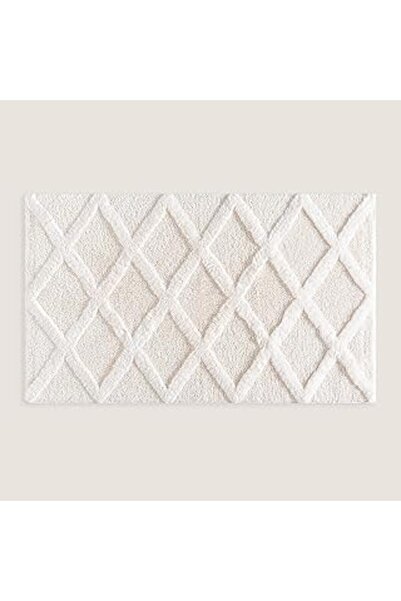 Chakra Doce Banyo Paspası 60x100 cm Ekru