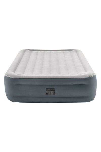 Intex Queen Size Dura-Beam Plus Essential Rest Inflatable Air Bed with Internal Pump