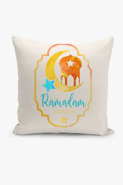 Filamente Κάλυμμα μαξιλαριού με μοτίβο Ramadan διπλής όψης με ψηφιακή εκτύπωση - Ramadan