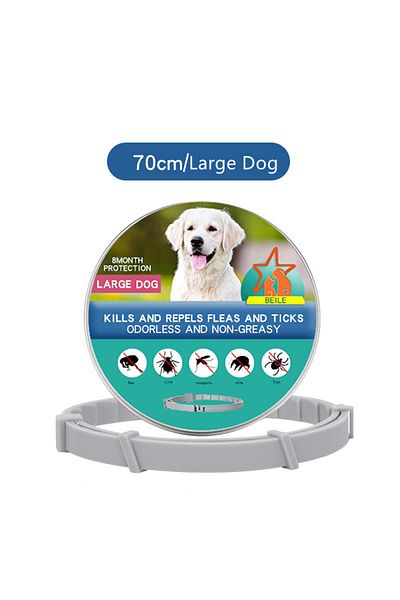 Choice Large Dog-70cm Box Dog Anti Flea And Ticks Cats Collar Pet 8month Protection Retractable Pet Collars