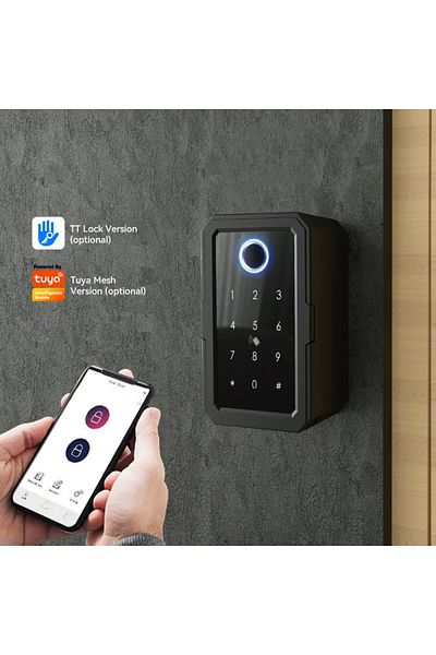 YRHAND Ty Version Ttlock Wifi Security Boxes Password Smart Fingerprint Digital Cerradura Inteligent