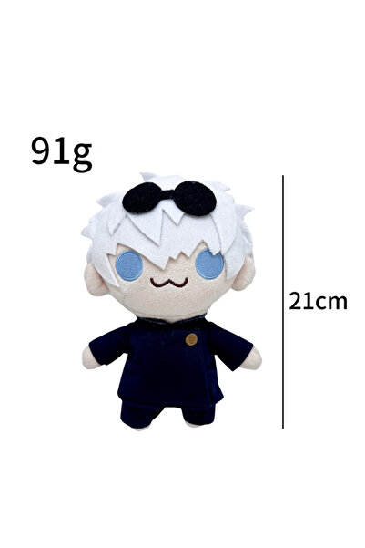 Choice مجموعة دعائم كوسبلاي ناعمة لطيفة من القطيفة لشخصية جوجو ساتورو جيتو سو...