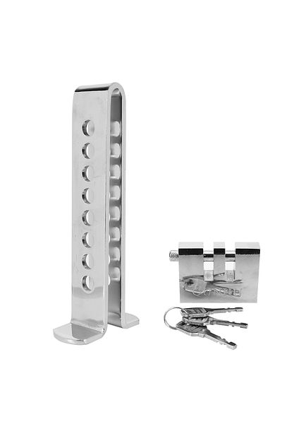 Choice Sliver Steel Stainless Car Clutch Lock Auto Brake Pedal Lock Throttle Accelerator Security Anti-thef