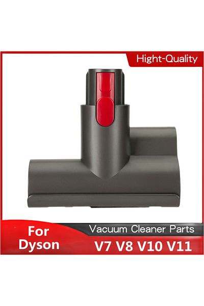 Choice 1PCS Mini Motorized Tool Brush Head For Dyson V7 V8 V10 V11 Stick Vacuum Cleaner Mite Removal Suctio