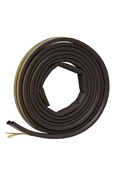 RANDALL EPDM D-Profile Self-Stick Rubber Foam Weatherseal