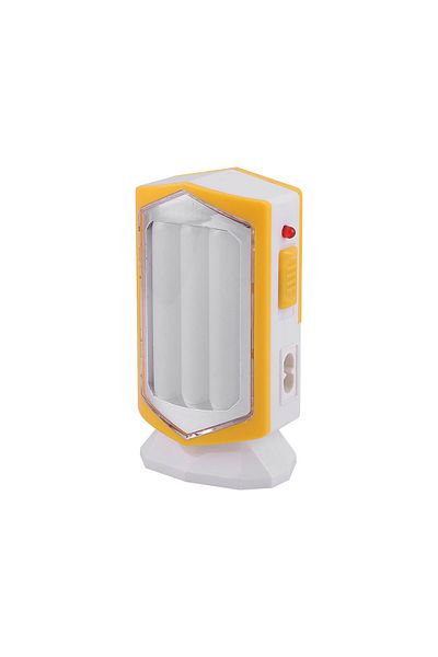 Geepas Rechargeable LED Lantern, GE53025 | Light Dimmer Function | 21Pcs LED Tube, 4 Hours Working Time