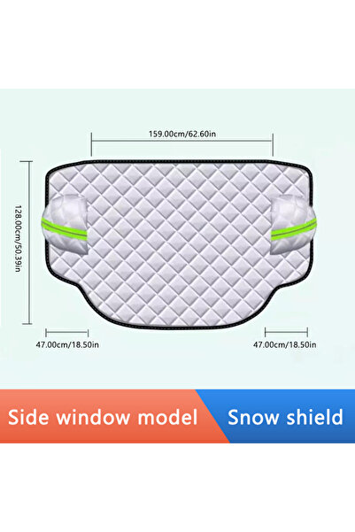 Choice قطعة واحدة من واقي الثلوج للزجاج الأمامي للسيارة من SEAMETAL بخمسة مغن...