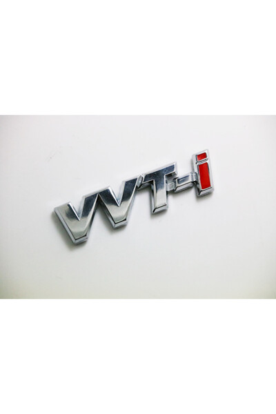Choice Chrome 3D Metal VVT i Logo VVTi Emblem Car Fender Badge Trunk Sticker ...