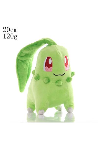 Choice light green 20cm Pikachu Pokemon Plush Doll Charmander Bulbasaur Squirtle Psyduck Eevee Plush Soft S