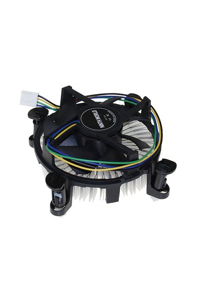 Ninth World 4-pin Connector Cpu Cooler With Aluminum Heatsink & 3.5" Fan For Desktop Pc Computer Intel Core I...
