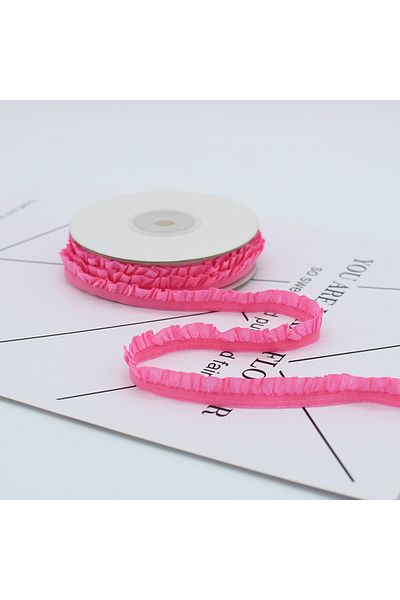 Choice 5yards 10 5yards 1cm Pleated Stretch Lace Trim Ribbon Ruffled Elastic Band Headdress Gift Box Bow De
