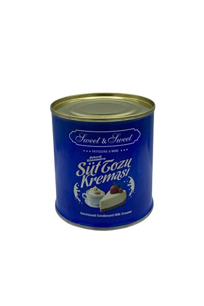 Sweet & Sweet Sweet&Sweet Sweetened Condensed Milk Yoğunlaştırılmış Şekerli Süt Tozu Kreması 370 G.