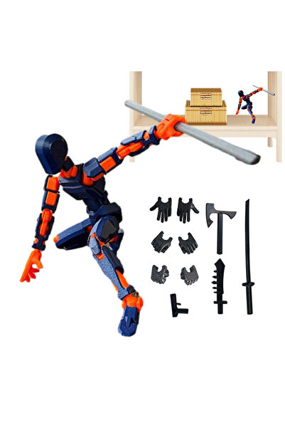 Choice تشنغ لان 1 قطعة 1 قطعة 13 مفصلًا دمية متحركة مفصلية لعبة تجميع ذاتية ا...