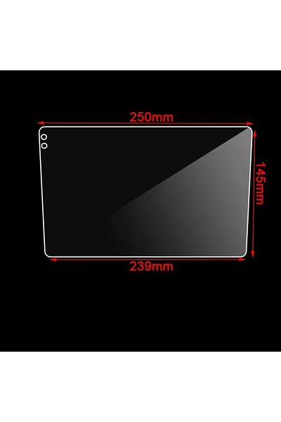 Choice 10.1 inch 9 10.1 Inch Car Tempered Glass Protective Film Fit For Car Radio Stereo DVD GPS Touch Full