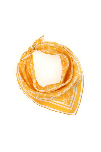 Pierre Cardin Yellow Silk Scarf 50309755 -Vr044