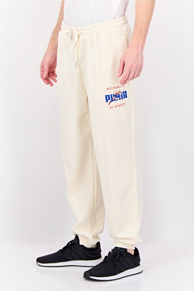 Puma x Select Men Sportswear Fit Outdoor Sweatpants, Off White