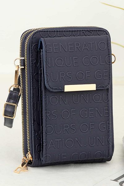 Bipanya Luka Of Colors Suport telefon din piele de lux Geanta de umar dama Bp-4570o