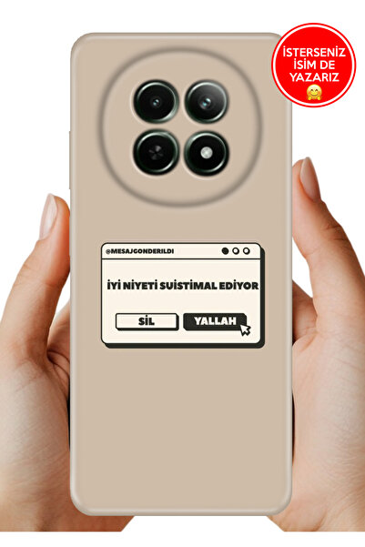 realme 12 4G (RMX3871) Kılıf Yerli Üretim Desenli Kapak Victor ve Mauro