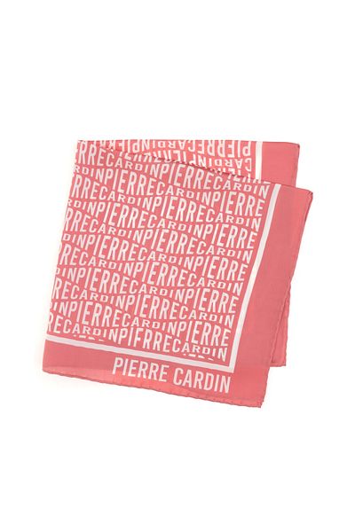Pierre Cardin Pink Silk Scarf 50309753 -Vr041