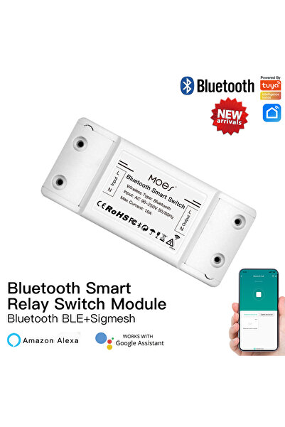 Choice 1Pcs Bluetooth Switch MOES DIY Bluetooth Wi-Fi Smart Light Switch Timer Smart Life APP Wireless Rem