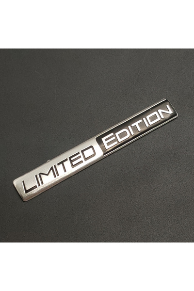 Choice Silver Black 3D Aluminum LIMITED EDITION Emblem Badge Car Fender Side ...